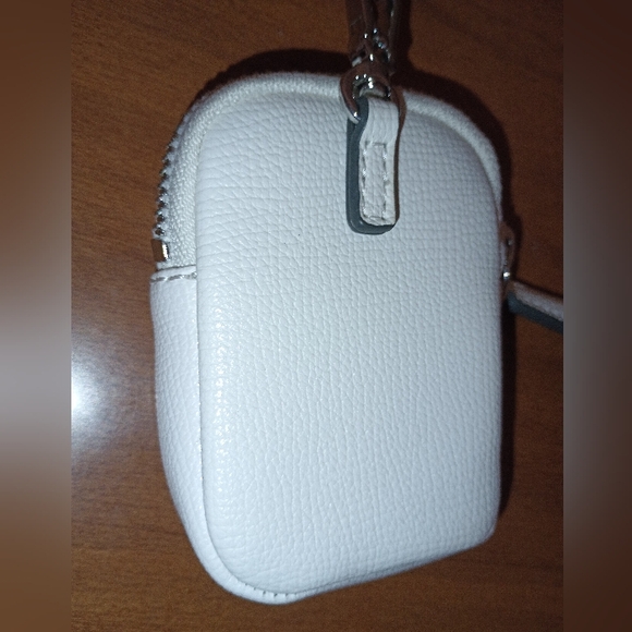 Karl Lagerfeld White Textured Mini Bag